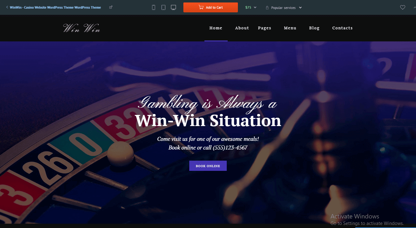 Proporcione los 6 mejores temas de casino de WordPress para ganar dinero en línea