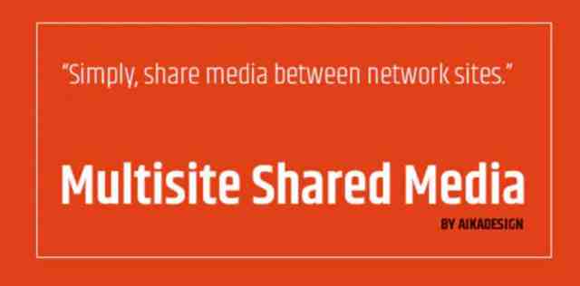Medios compartidos de WordPress multisitio