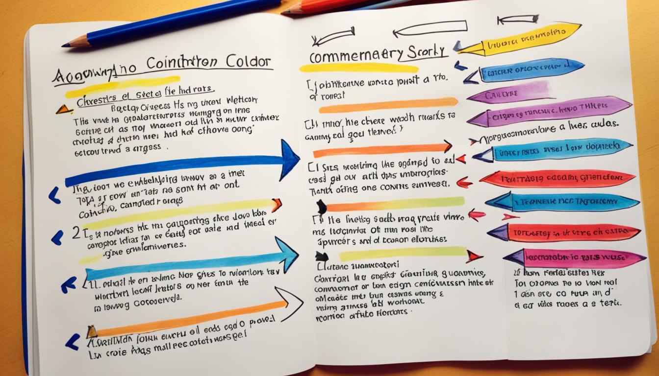 como hacer un comentario de texto