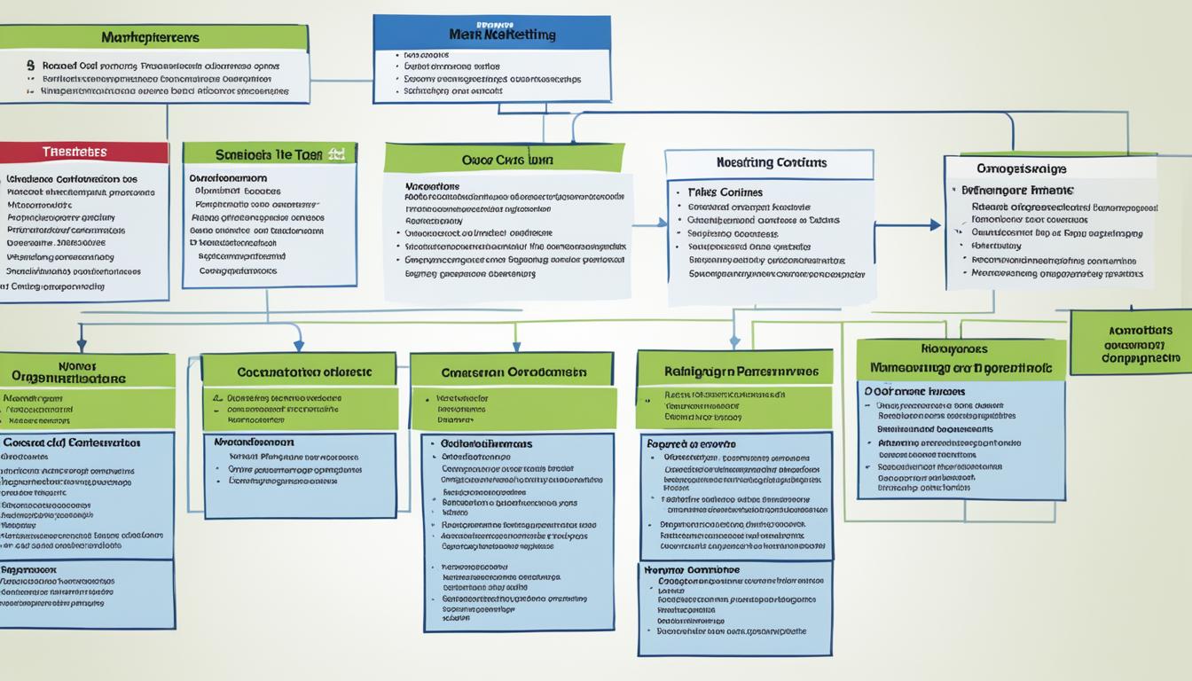 organigrama del departamento de marketing